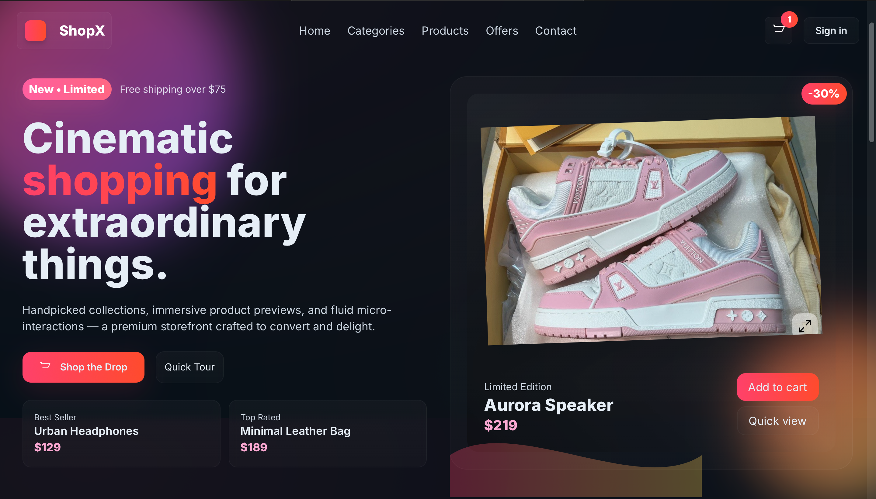 E-Commerce Shop preview